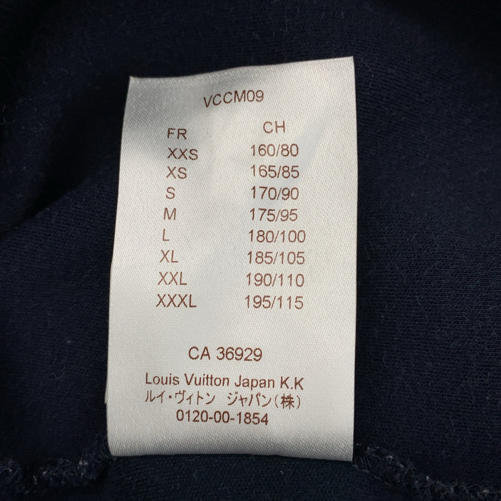 Louis Vuitton / ルイヴィトン | アメリカンズカップ フロントプリント スウェット | L | ネイビー | メンズ