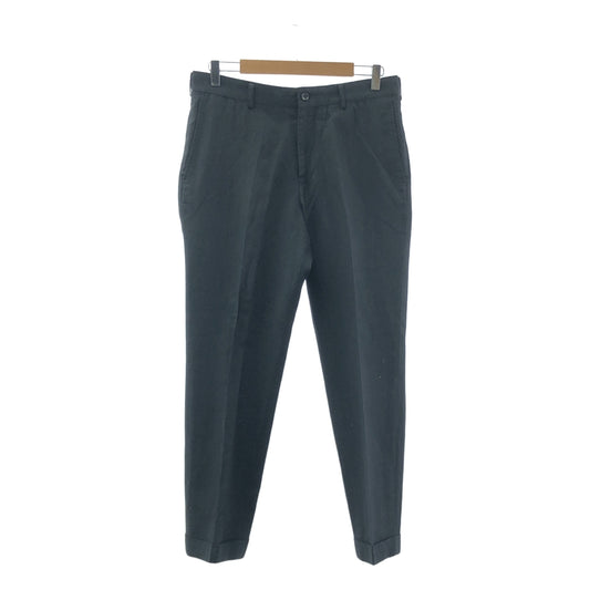 COMME des GARCONS HOMME / 컴데 갤슨 옴므 | 2009AW | 울 린넨 헤링본 슬랙스 팬츠 | S | 블랙 | 남성