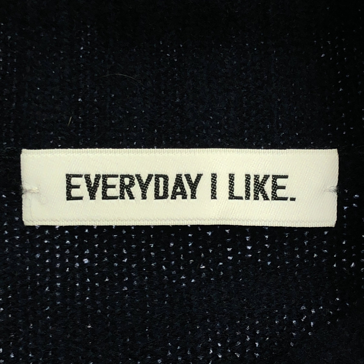 二級 | 2023秋冬 | EVERYDAY I LIKE 短款高領套頭針織衫 | F |海軍 |女性的