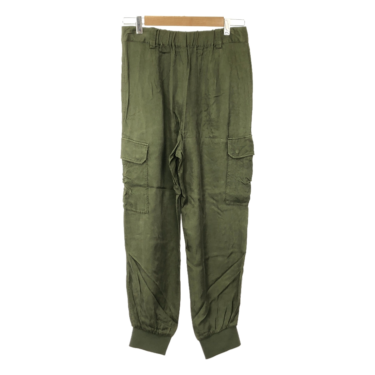 L'Appartement | Fibril Satin Cargo Pants | Size 38 | Women's