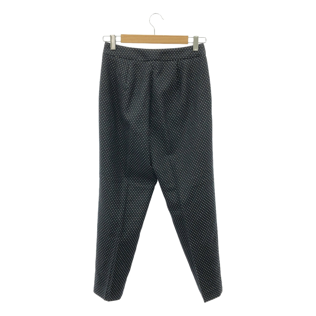 IENA / イエナ | sese ドット サブリナ パンツ | 38 | ブラック/ホワイト | レディース