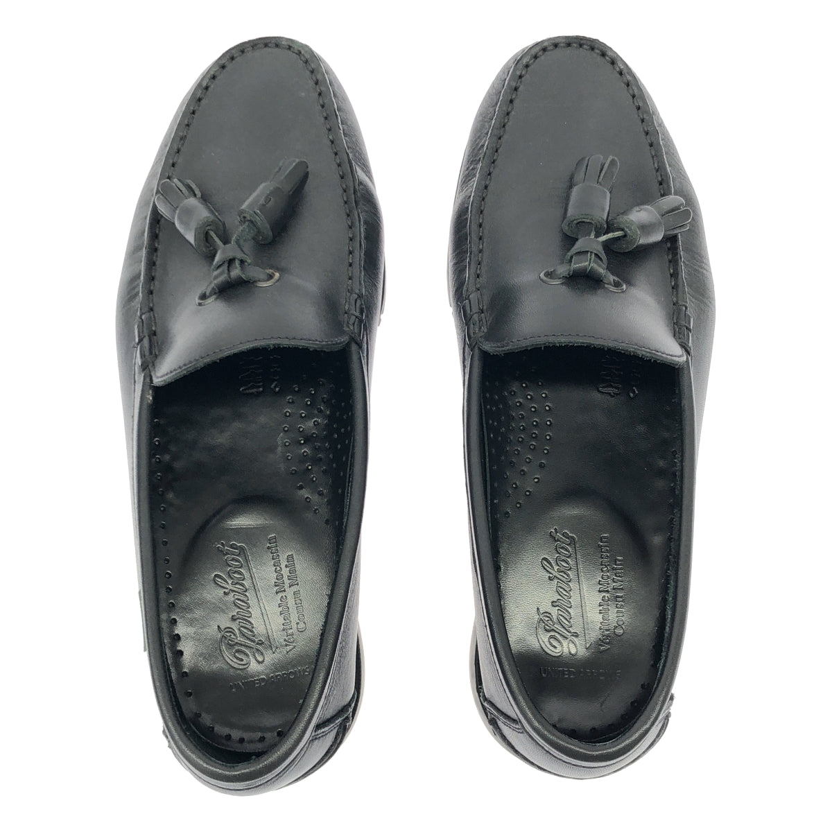 [類似新品] Paraboot | UNITED ARROWS 獨家 RECIF 流蘇樂福鞋 | 尺寸 6.5 | 黑色 | 男款