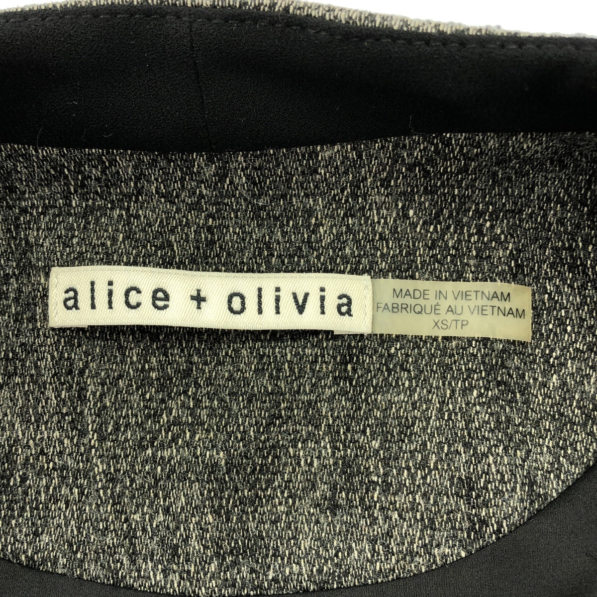 Alice+Olivia / アリスアンドオリビア | ボタンレス ロングコート / 総裏地 | XS | レディース