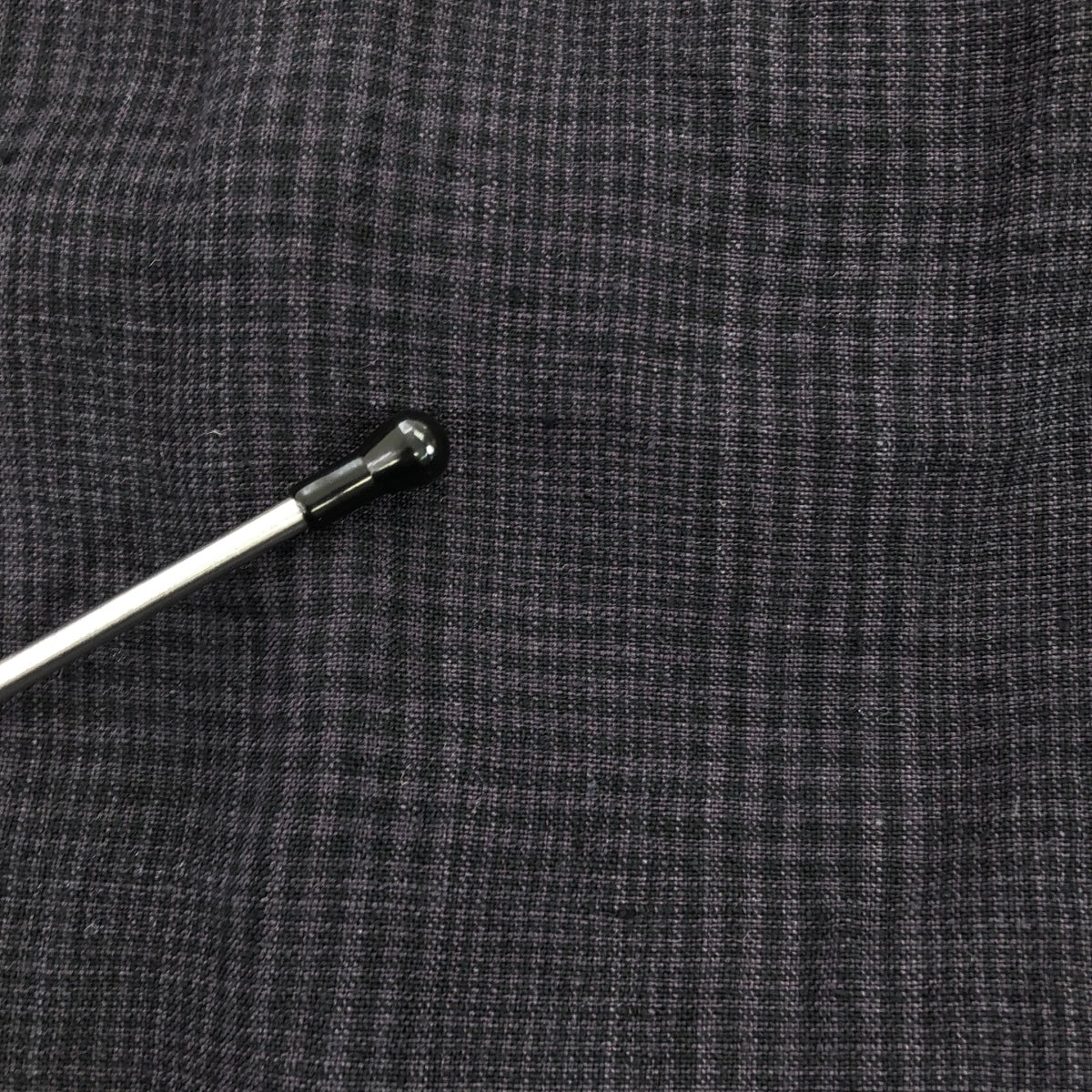 nest robe / ネストローブ | リネン グレンチェック イージー スカート | F | グレー系 | レディース