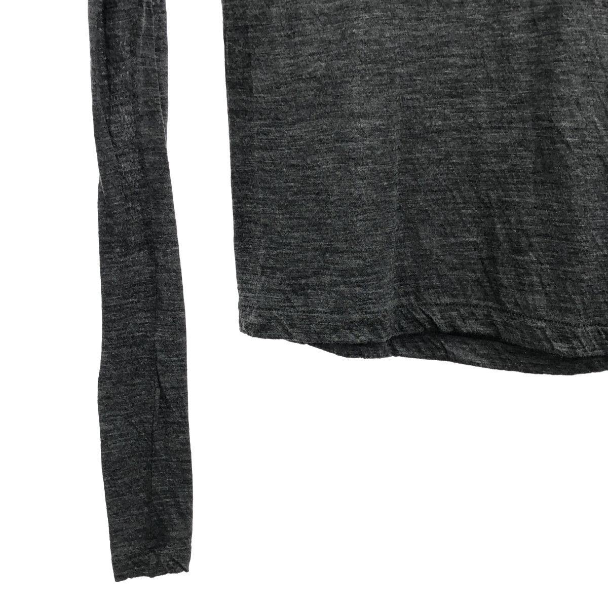 AURALEE / オーラリー | 2023AW | SUPER SOFT WOOL SHEER L/S TEE / クルーネック ニット カットソー | 1 |
