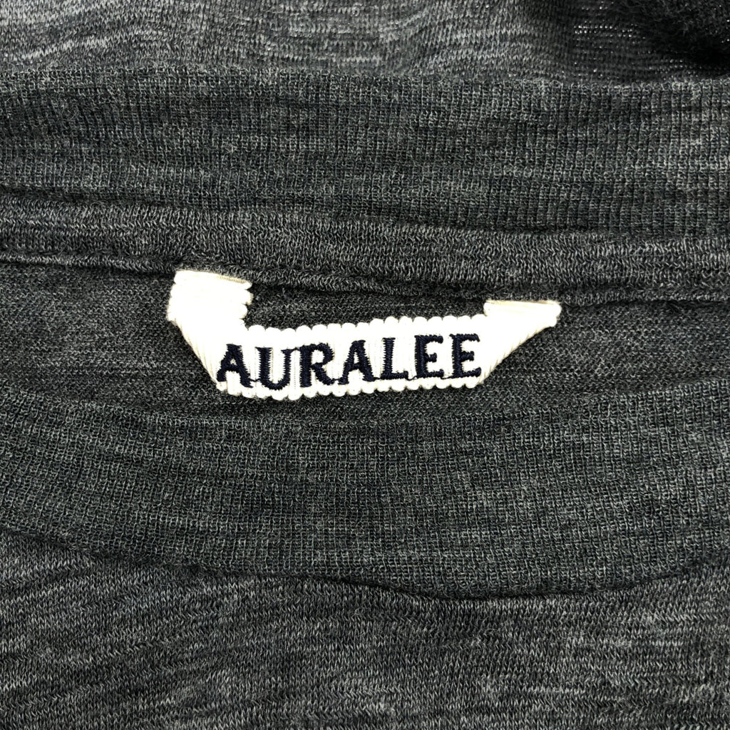 AURALEE / オーラリー | 2023AW | SUPER SOFT WOOL SHEER L/S TEE / クルーネック ニット カットソー | 1 |