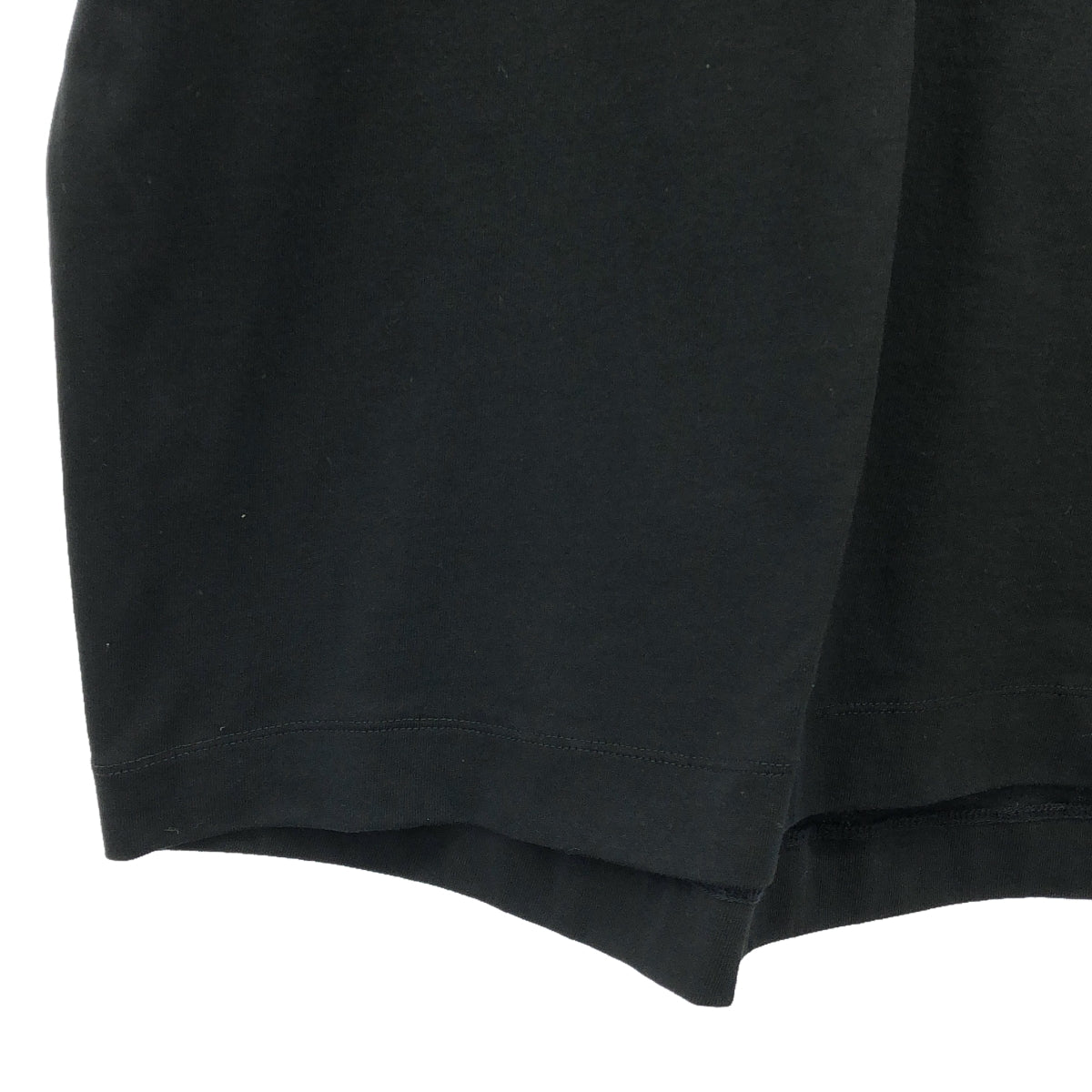 【美品】  plllllleeeasse / プリーズ | ロゴ クルーネック Tシャツ カットソー | M | ブラック | メンズ