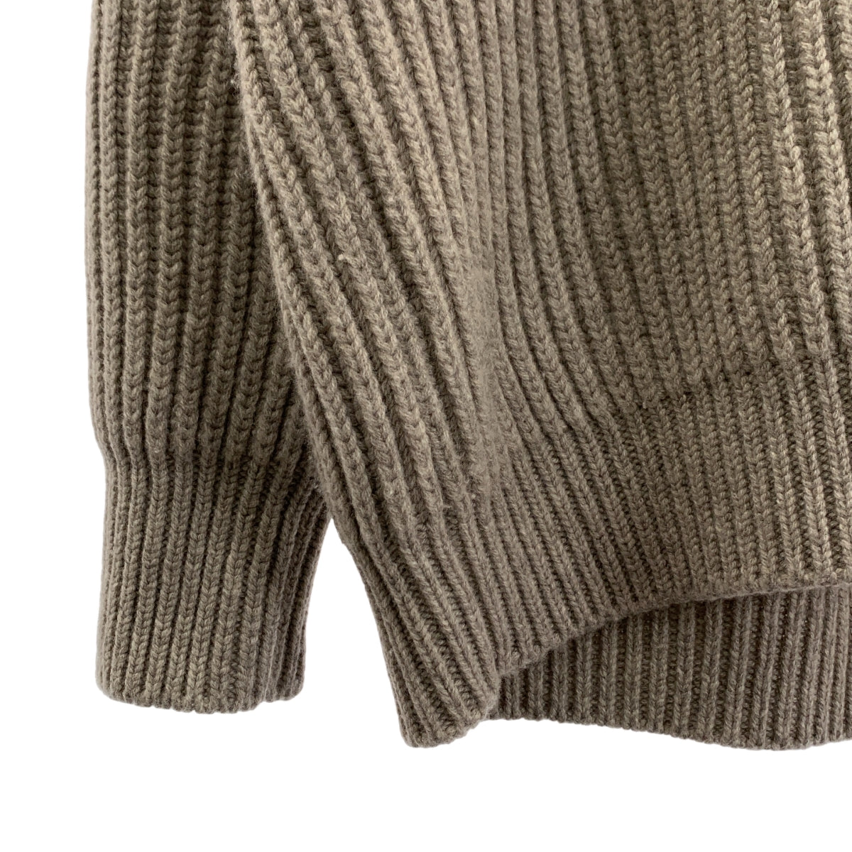 GUCCI / グッチ | ウール カシミヤ Vネック リブニット | S | レディース