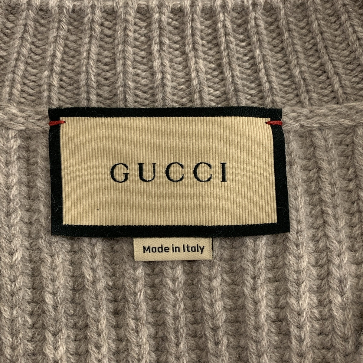 GUCCI / グッチ | ウール カシミヤ Vネック リブニット | S | レディース