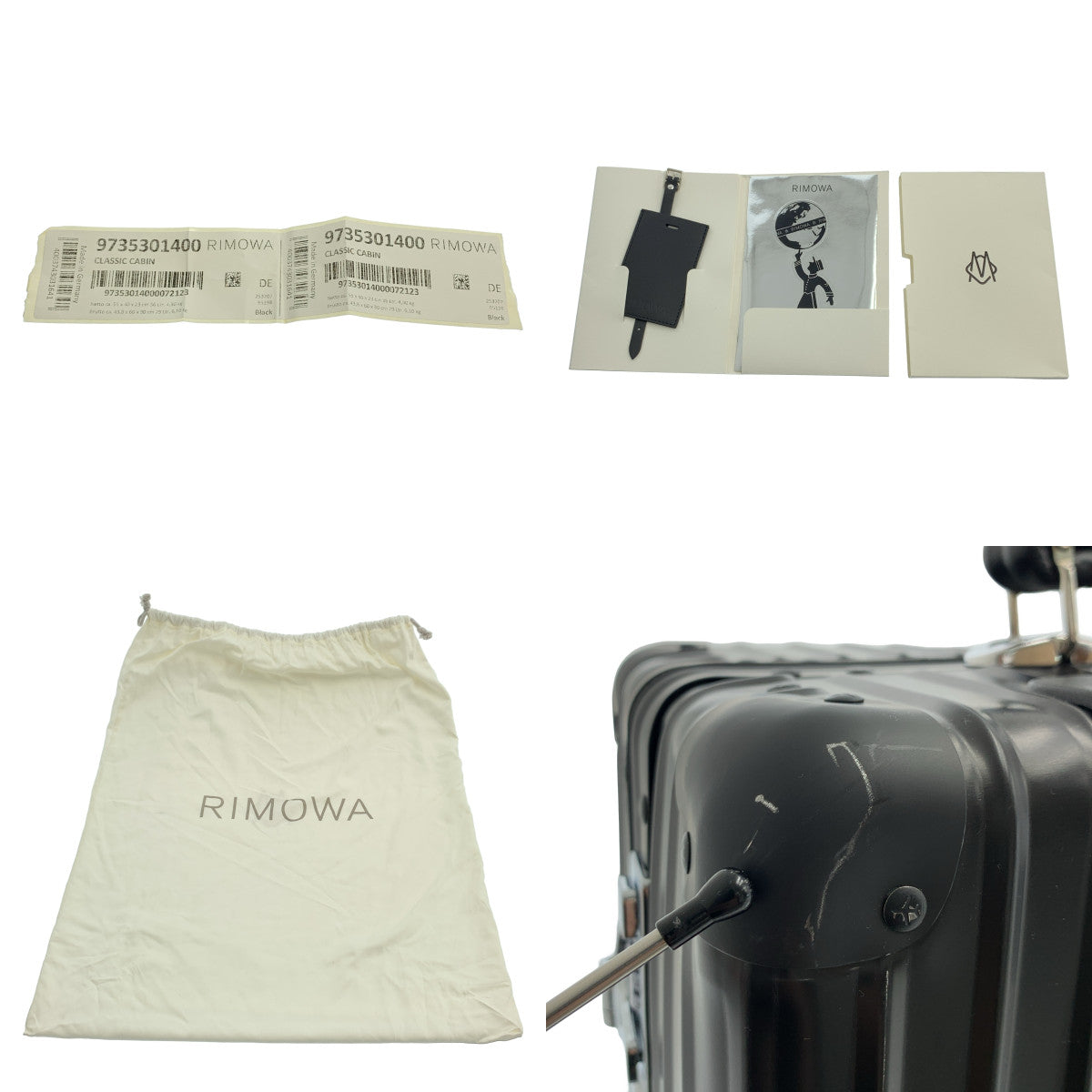 【成色極佳】RIMOWA | 經典款登機箱 36L | 經典款登機箱 | 黑色