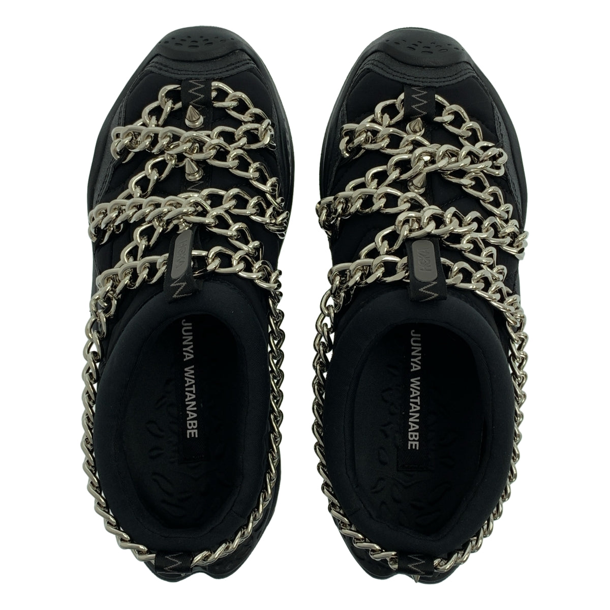 JUNYA WATANABE / ジュンヤワタナベ | 2024AW | × HOKAONEONE Ora Primo オラ プリモ チェーン スタッズ スリッポン スニーカー | 25 | レディース
