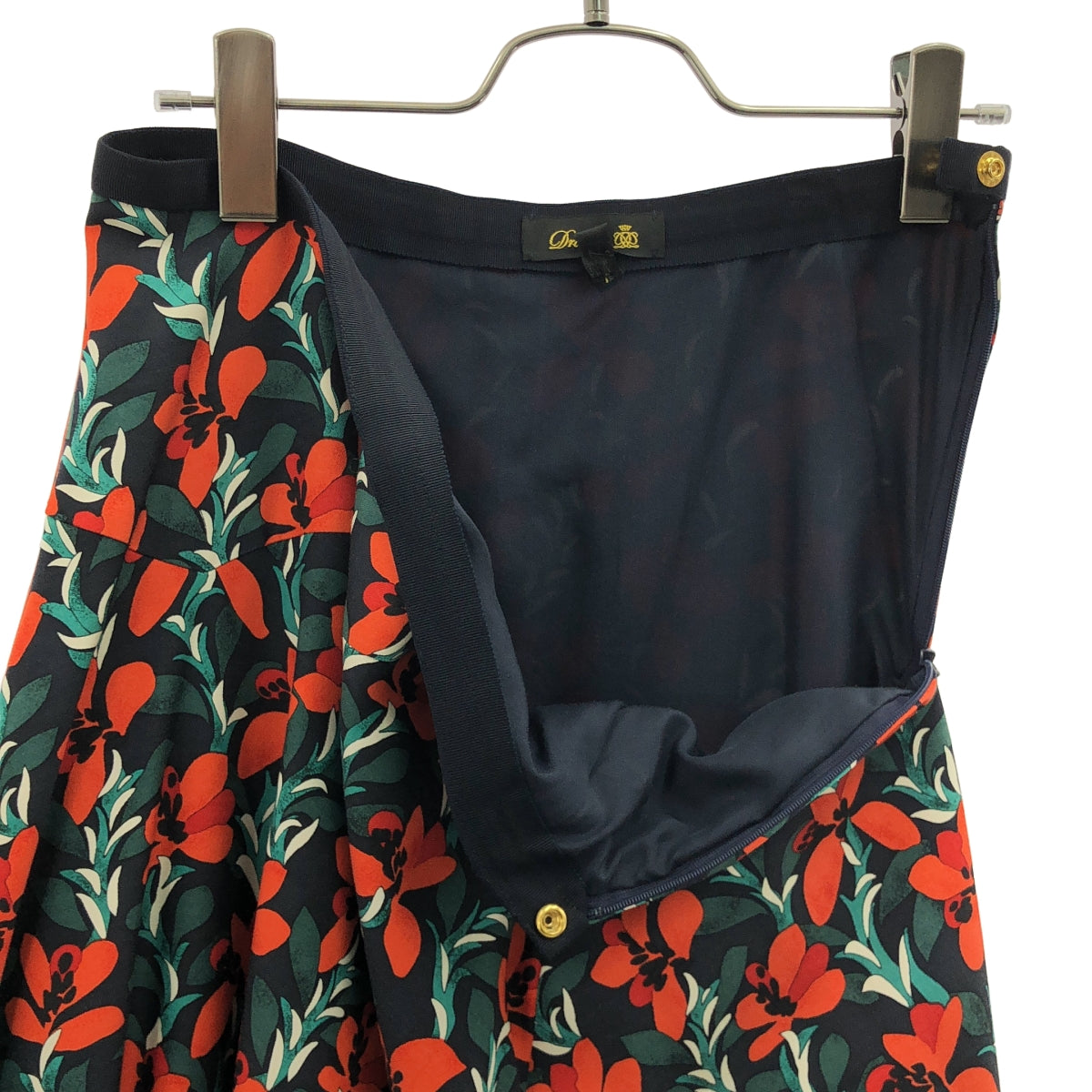 抽屜 | 印花喇叭裙 | 尺寸 38 | 女款