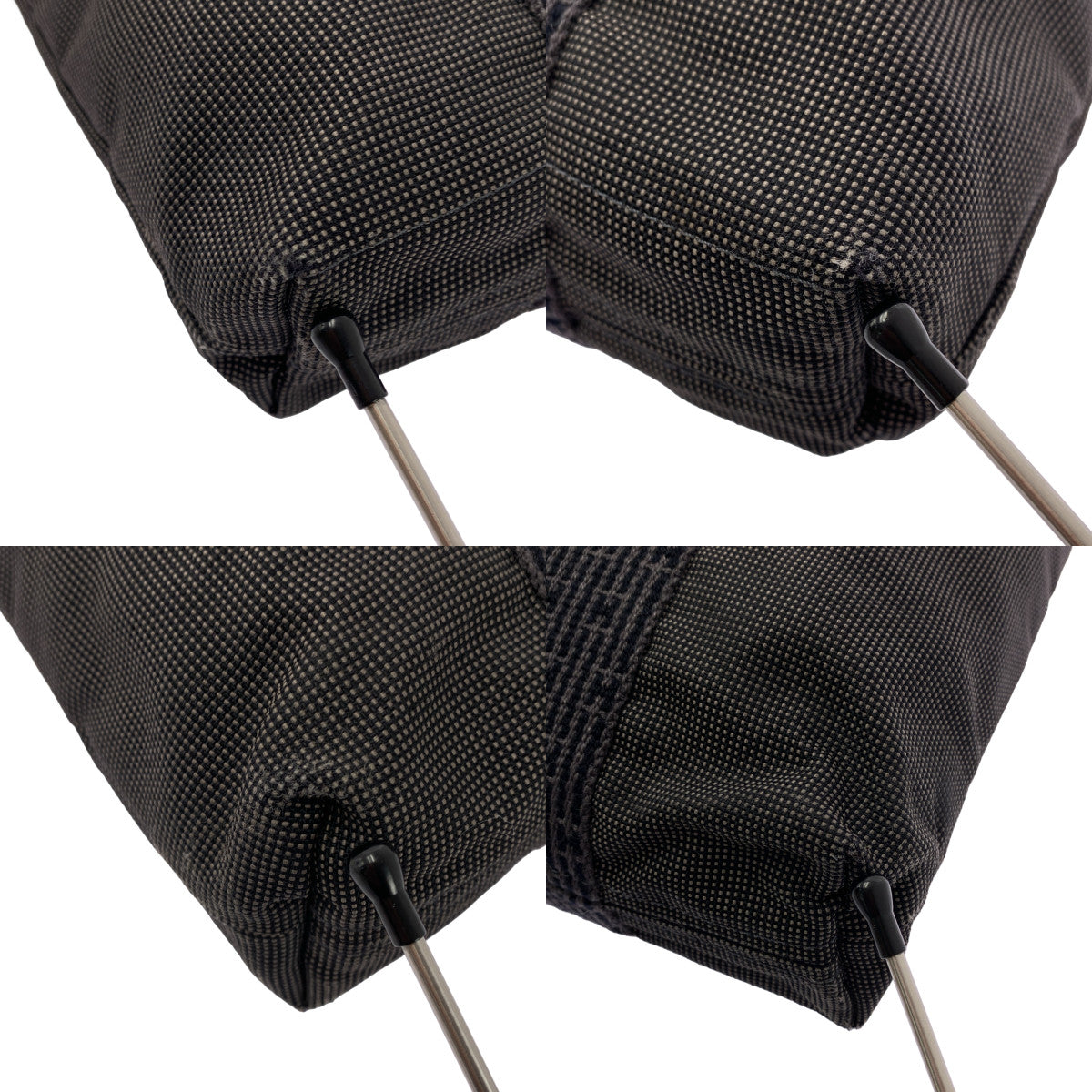 愛馬仕 | Airline Cabas 手提包 | 黑色/灰色 | 男士