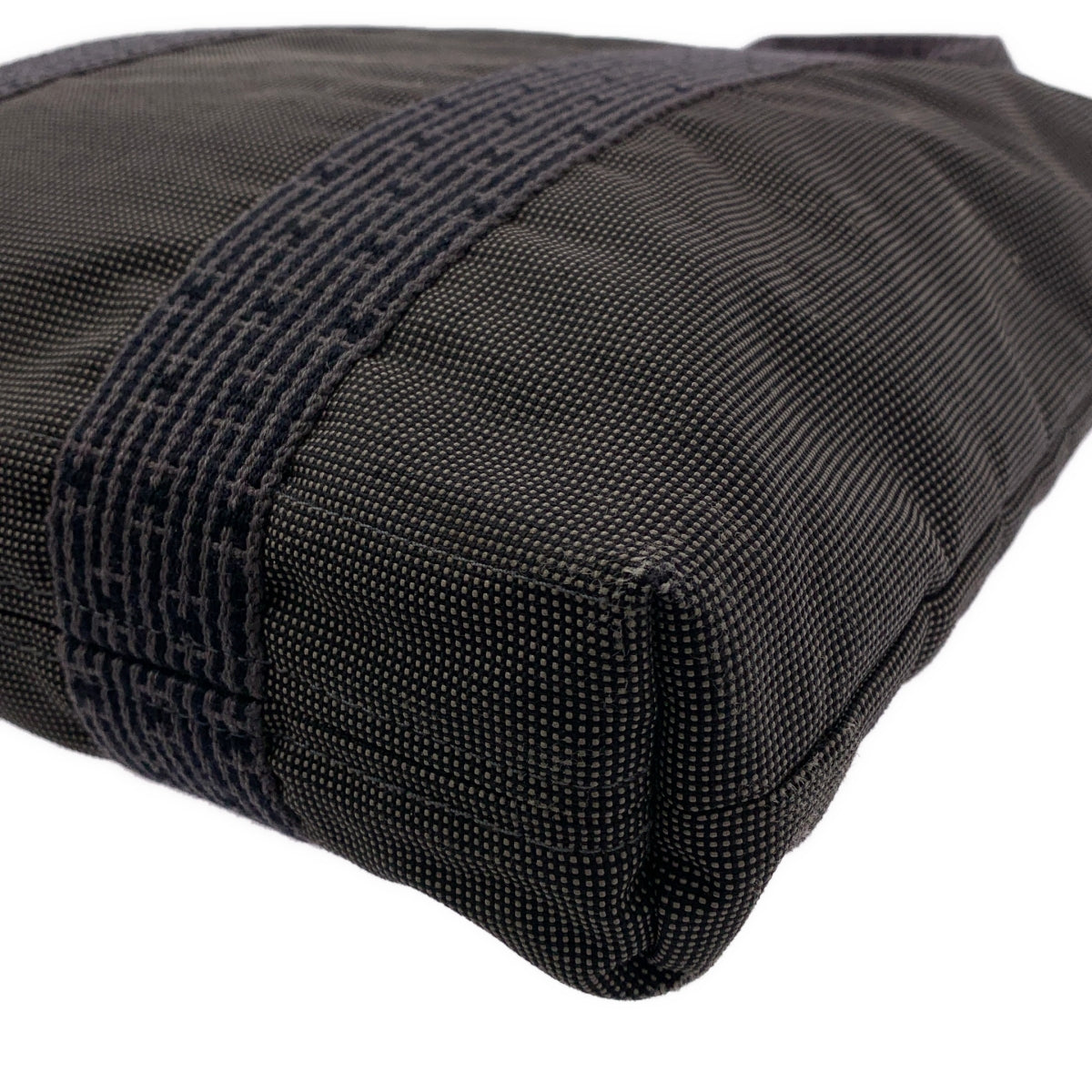 愛馬仕 | Airline Cabas 手提包 | 黑色/灰色 | 男士