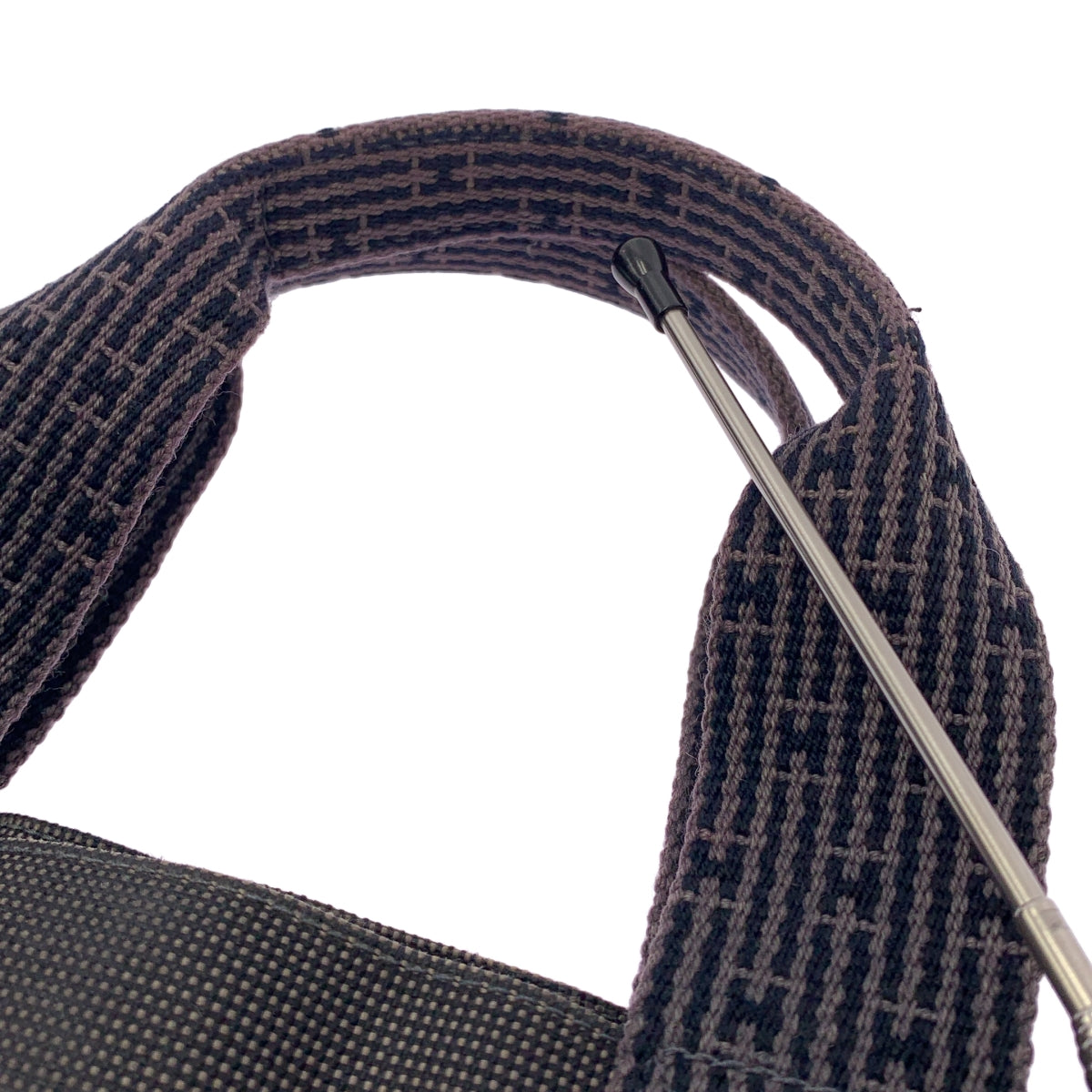 愛馬仕 | Airline Cabas 手提包 | 黑色/灰色 | 男士