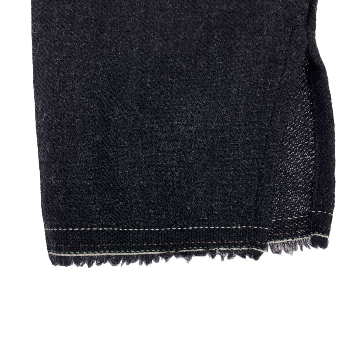 【美品】  DANIELA GREGIS / ダニエラグレジス | ウール オーバーシルエット ワンピース | F | ブラック | レディース