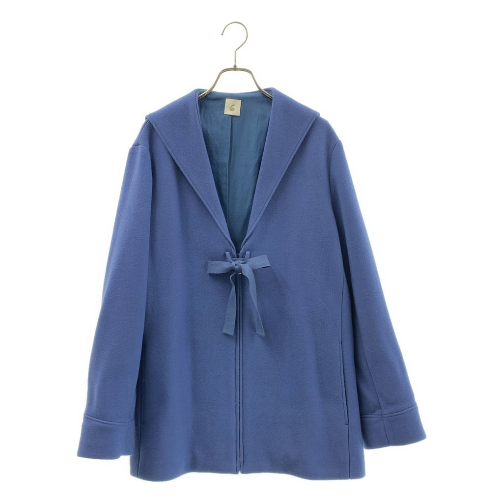 6(ROKU) / Roku | 水手領羊毛大衣 | 尺寸 38 |