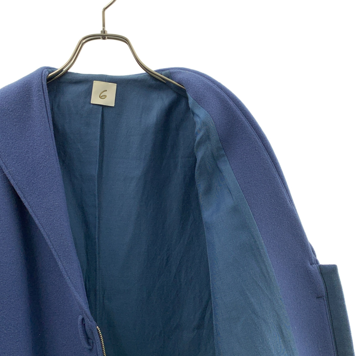 6(ROKU) / Roku | 水手領羊毛大衣 | 尺寸 38 |