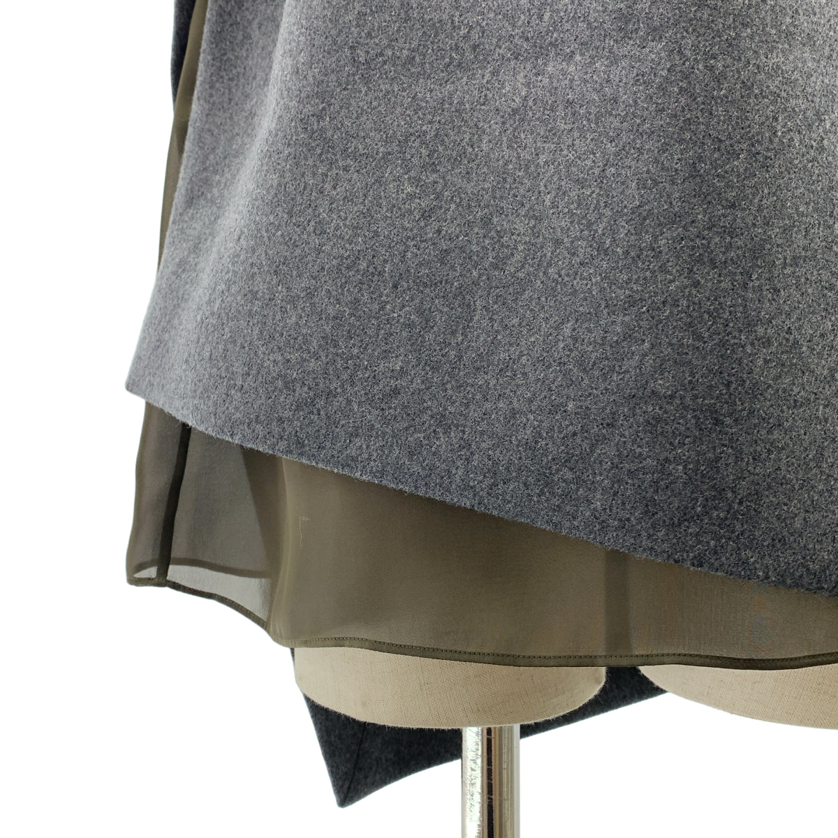 sacai | 羊毛麥爾登呢多層吊帶背心 | 尺寸 2 | 女款