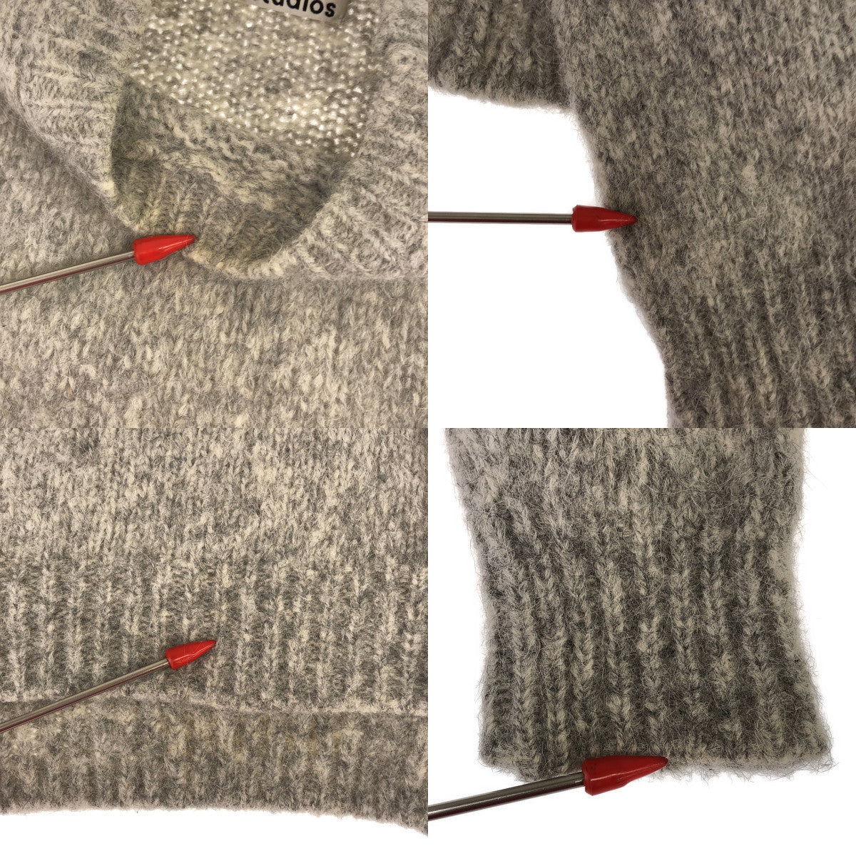 Acne Studios / Acne Studios | SHIRA ALPAKA PAW16 Crew Neck Knit | XS | Women's