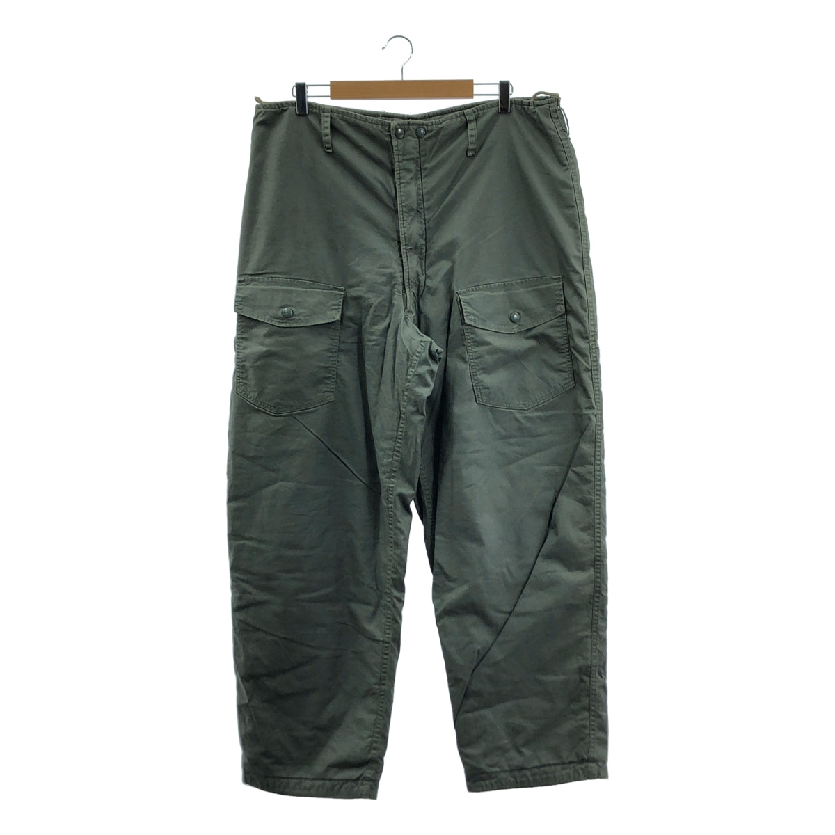 美國空軍 / 美國軍方 | 1970 年代復古 CWU-5/P 空勤組長褲 | XL | 橄欖色 | 男款