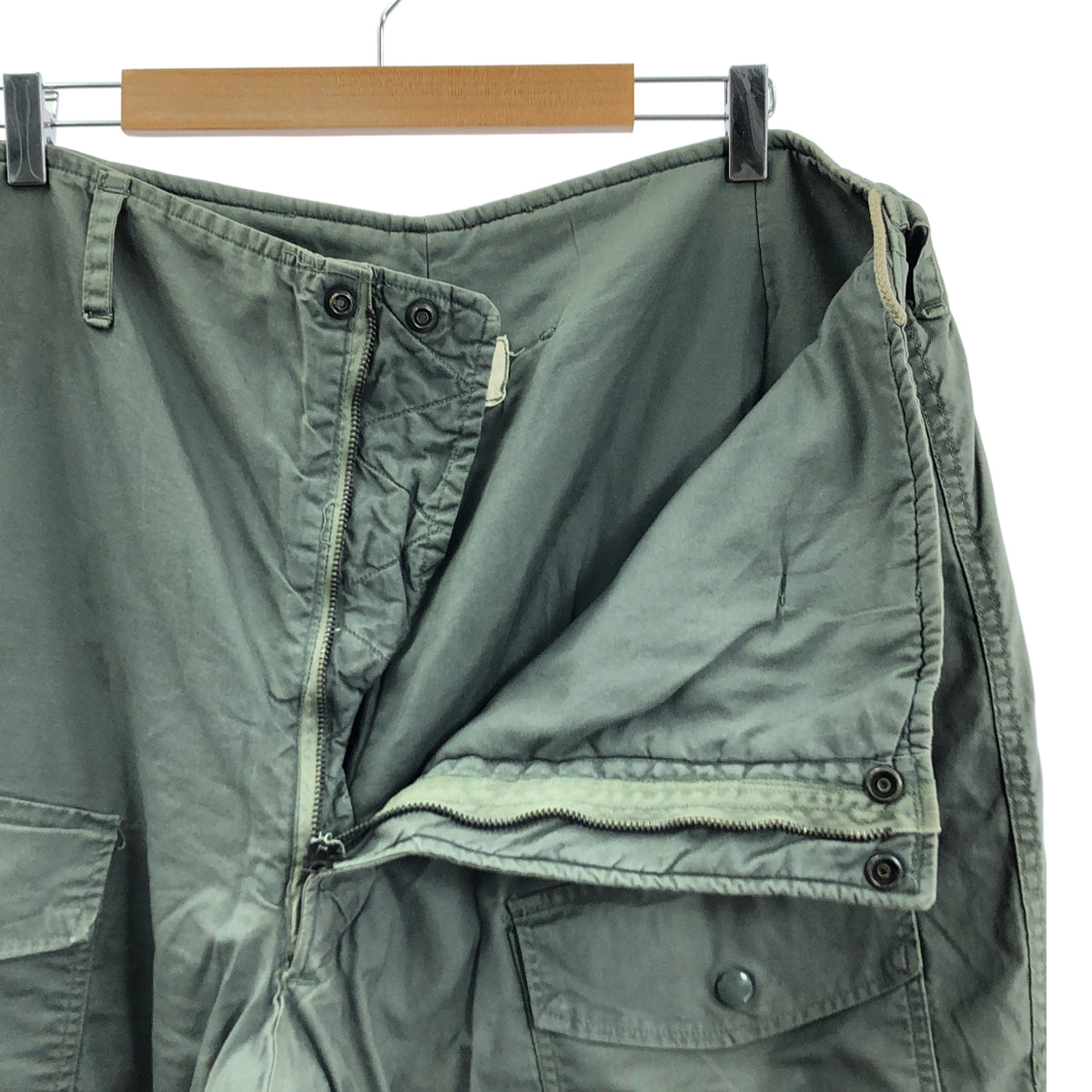 美國空軍 / 美國軍方 | 1970 年代復古 CWU-5/P 空勤組長褲 | XL | 橄欖色 | 男款