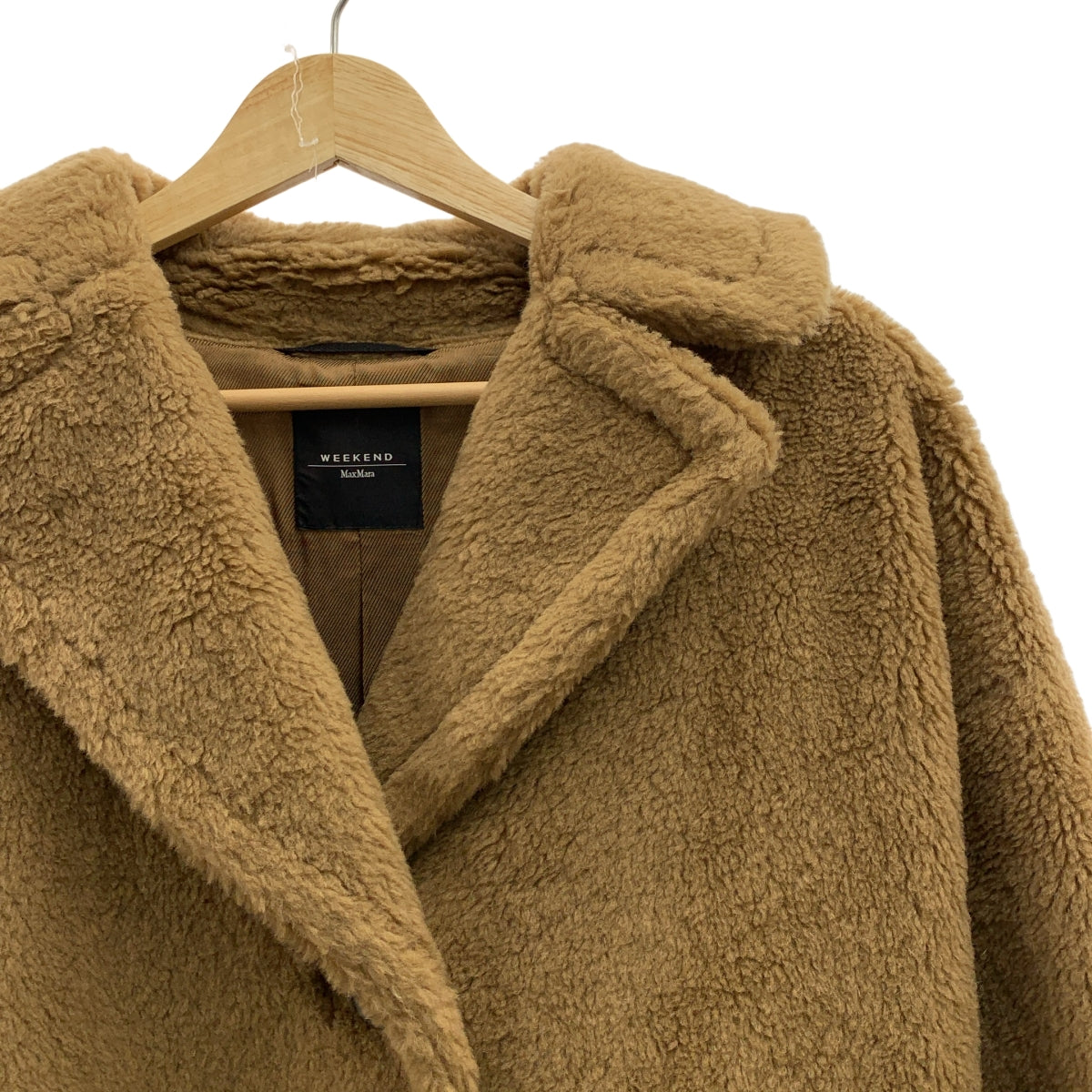 WEEKEND MAX MARA / 주말 맥스 마라 | VEBER TEDDY 테디 베어 코트 | US4 | 여성