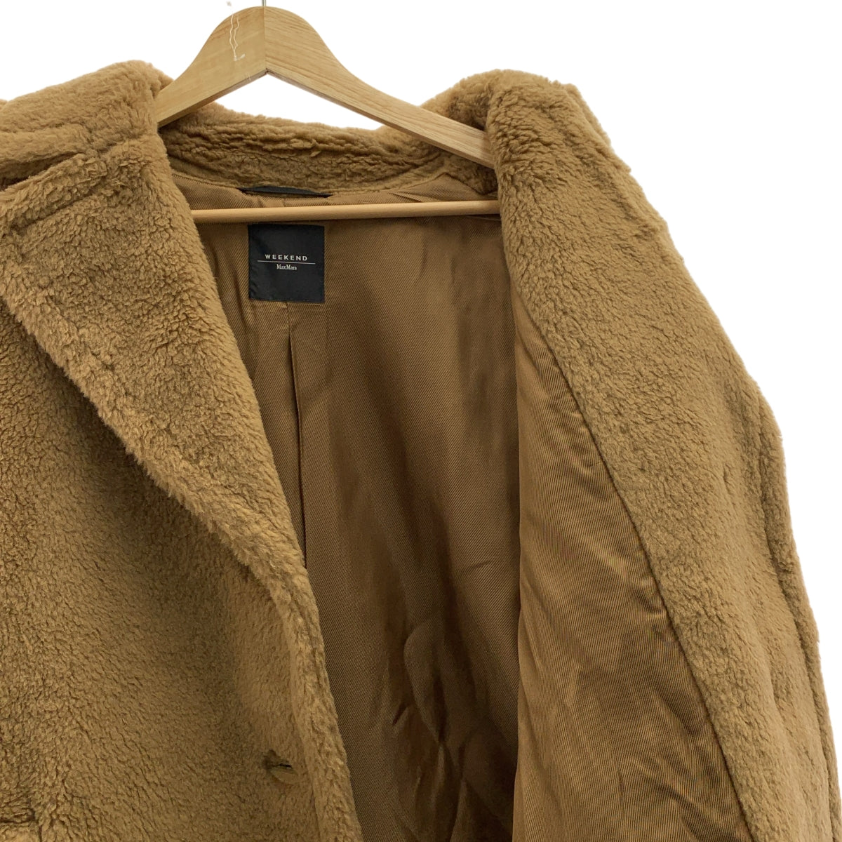 WEEKEND MAX MARA / 주말 맥스 마라 | VEBER TEDDY 테디 베어 코트 | US4 | 여성