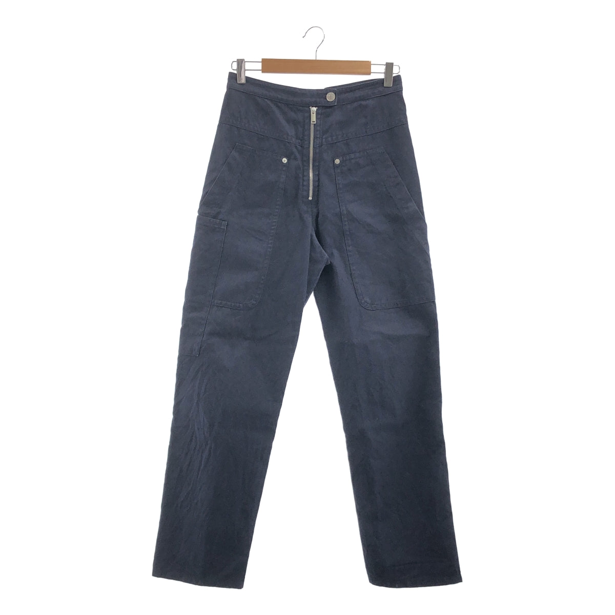 ISABEL MARANT ETOILE | Phil Pants 棉質錐形褲 | 尺寸 38 | 海軍藍 | 女款