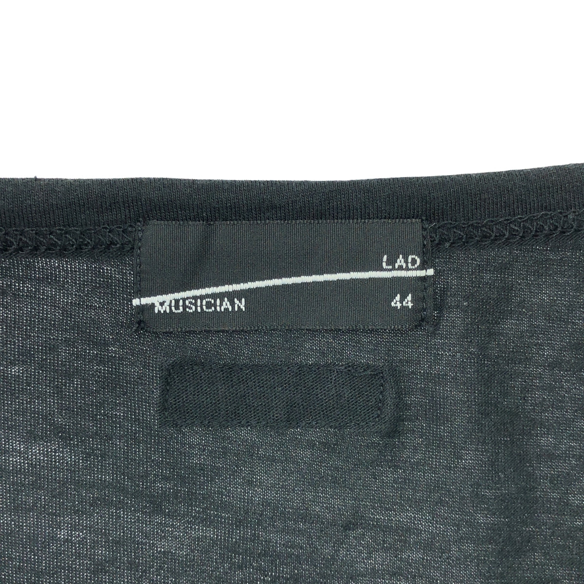 LAD MUSICIAN / 라드 뮤지션 | 코튼 포켓 슬릿 컷소우 | 44 | 블랙 | 남성