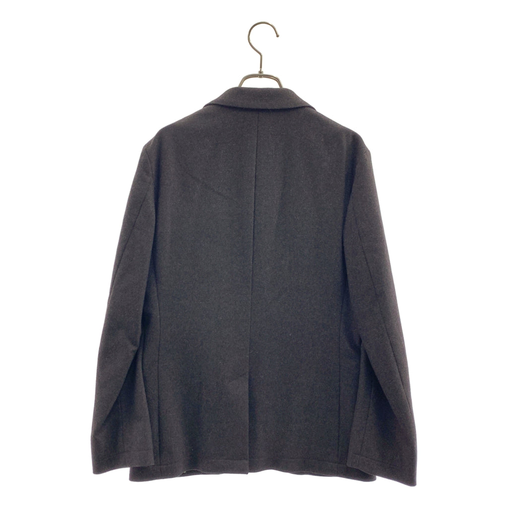 UNITED ARROWS green label relaxing / ユナイテッド アローズ グリーン レーベル リラクシング | セットアップ 3ピース / ウール 2B テーラードジャケット 総裏地 / ジレ ベスト / ドローストリング パンツ | S | チャコールブラック系 | メンズ