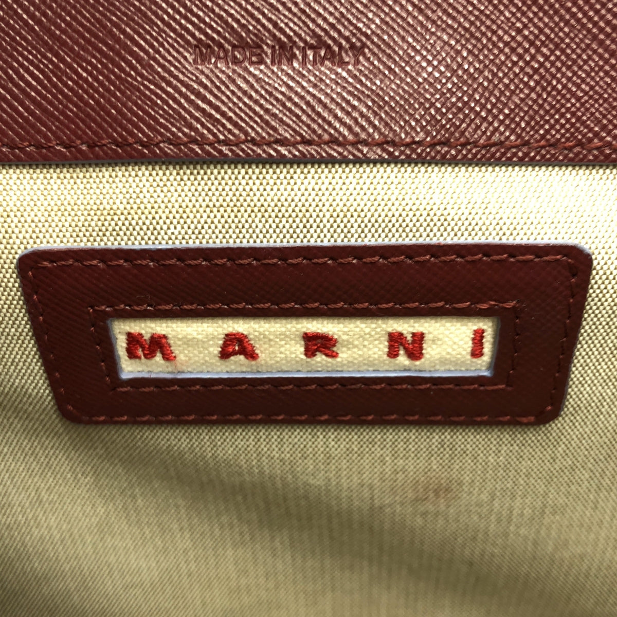 MARNI / マルニ | TRUNK / トランク フラップ ショルダーバッグ |