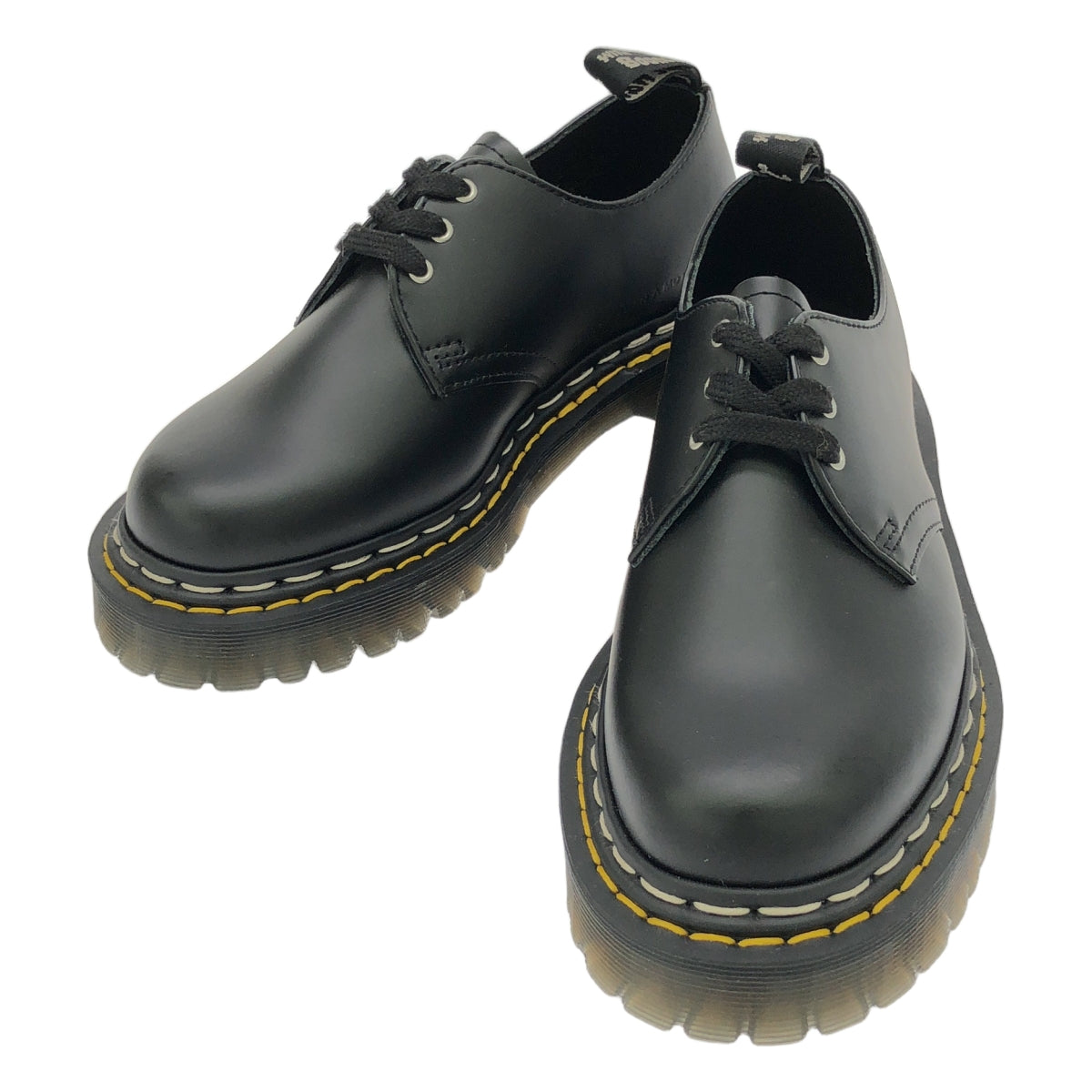 [New] Dr.Martens / Dr. Martens | × Rick Owens 1461 BEX DS R0 Leather Lace-up Shoes | Size 23 | Black | Women's