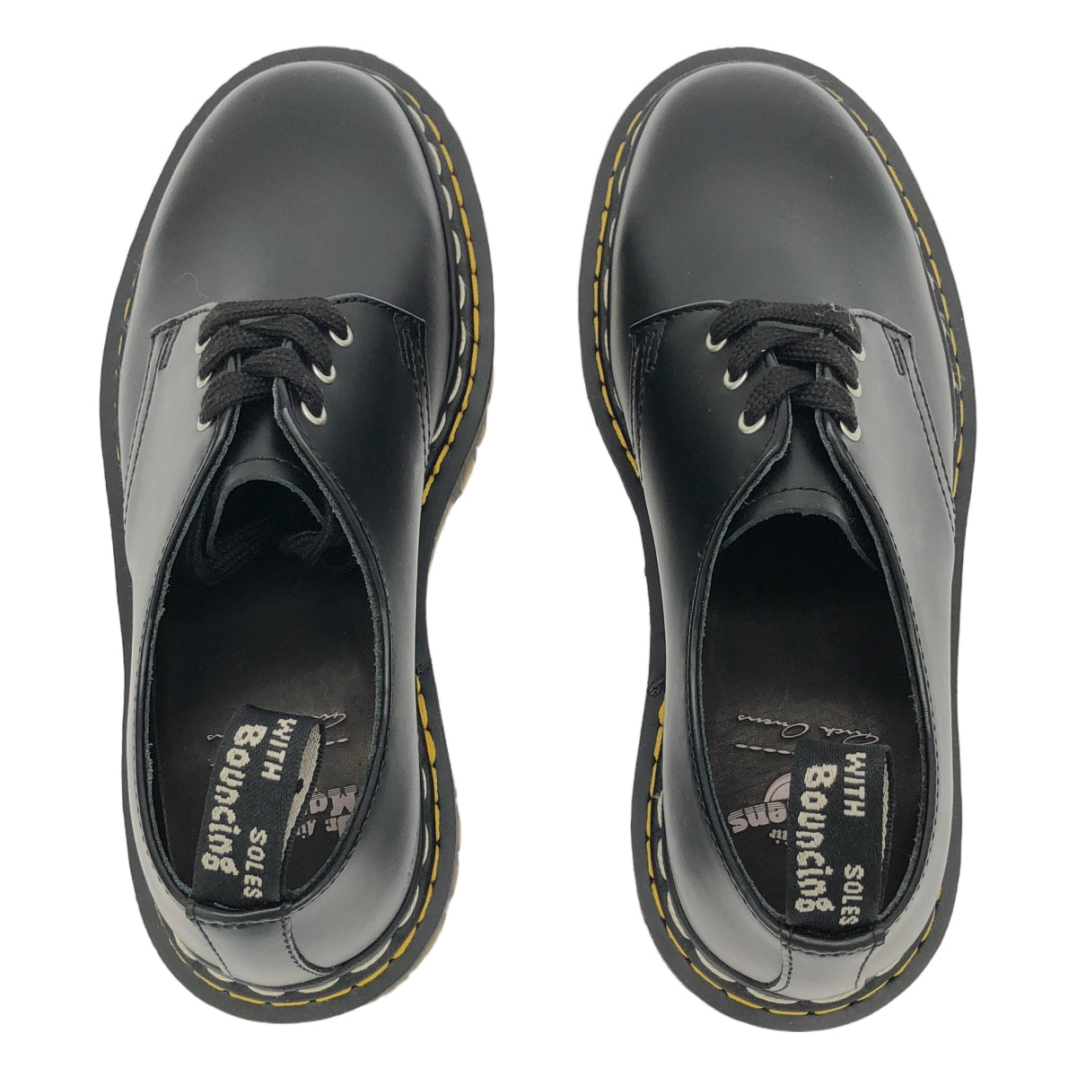[New] Dr.Martens / Dr. Martens | × Rick Owens 1461 BEX DS R0 Leather Lace-up Shoes | Size 23 | Black | Women's