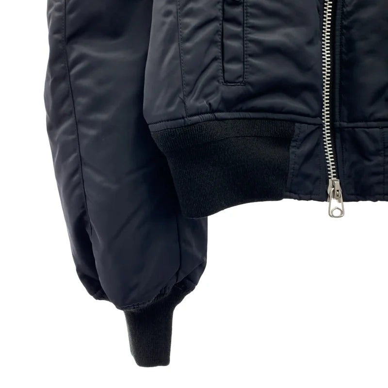 ANREALAGE / アンリアレイジ | BOX MA-1 / オーバーシルエット ボンバージャケット ブルゾン | 46 | レディース