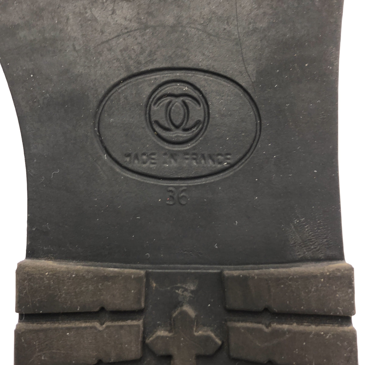 CHANEL / シャネル | ココマーク ロゴ バイカラー ローカットスニーカー | 36 | パープル/ブラック | レディース