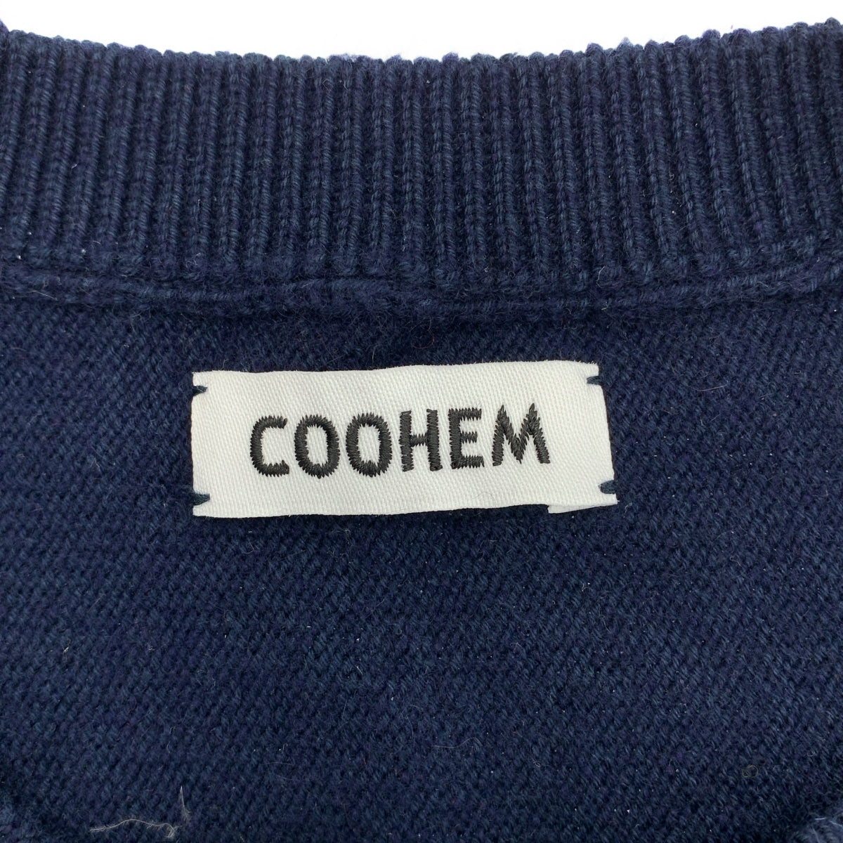 Coohem / コーヘン | コットン カシミヤ ニット プルオーバー | L | メンズ