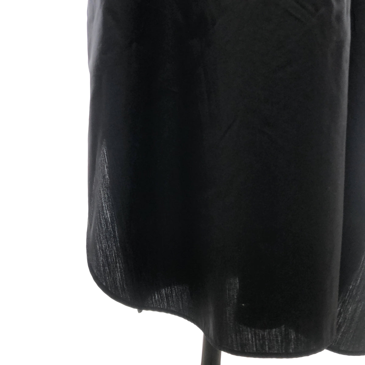 HERMES / エルメス | コットン セリエボタン オーバーシルエット ワンピース | 36 | レディース