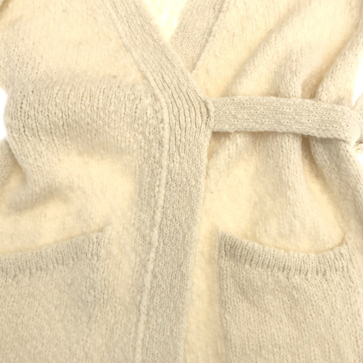 Maison Margiela | 2015秋冬 |羊駝混紡針織長開襟衫 | S |白色 |女的