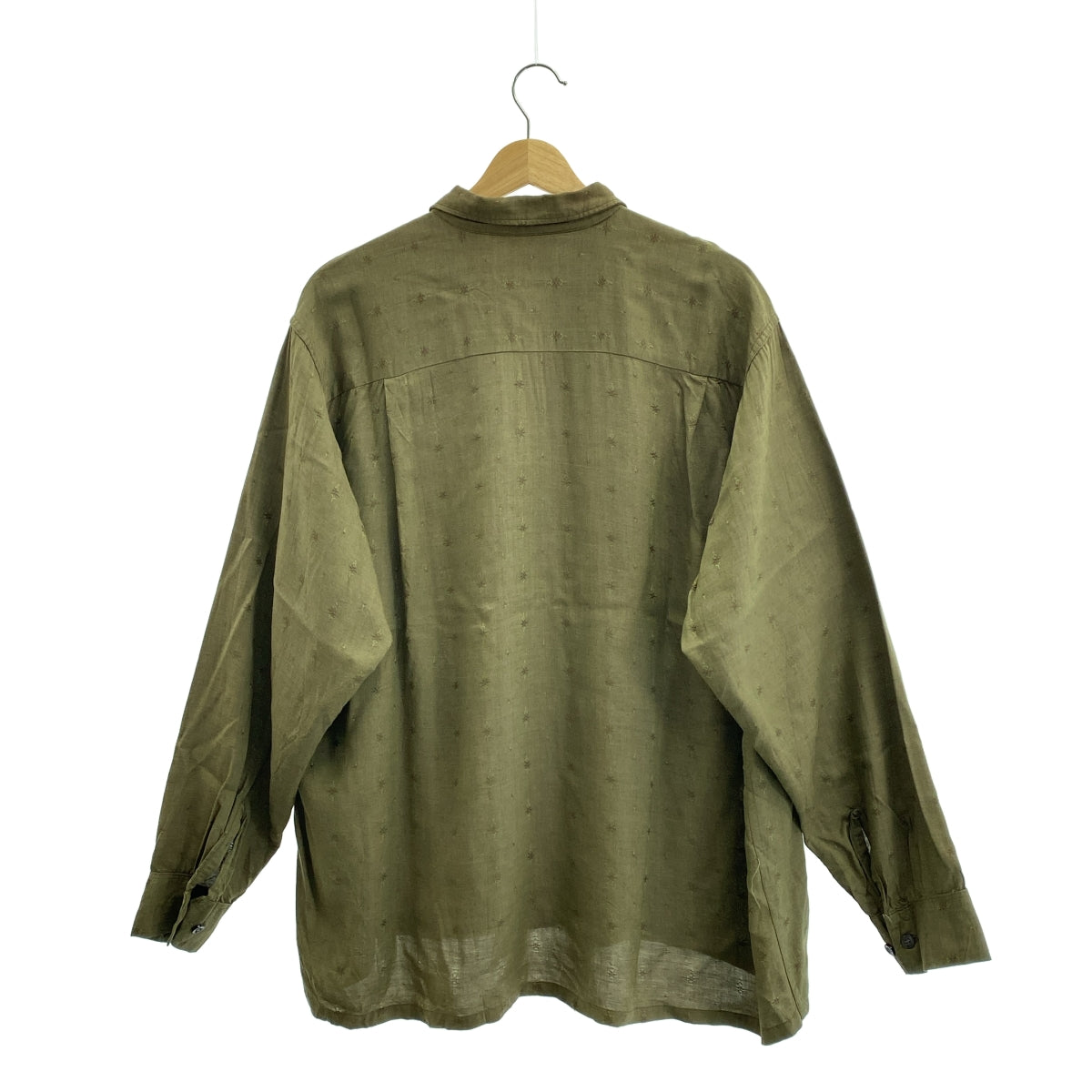 VINTAGE / 빈티지 헌 옷 | 1950s Weavers Gold 레이온 총무늬 셔츠 | XL | 맨즈
