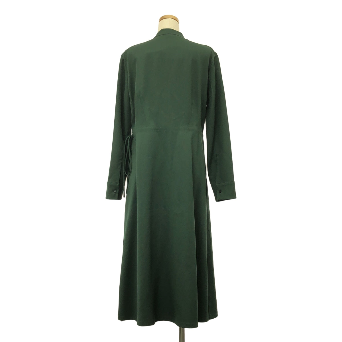 JIL SANDER | 羊毛腰帶裹身裙 | 34 | 綠色 | 女款