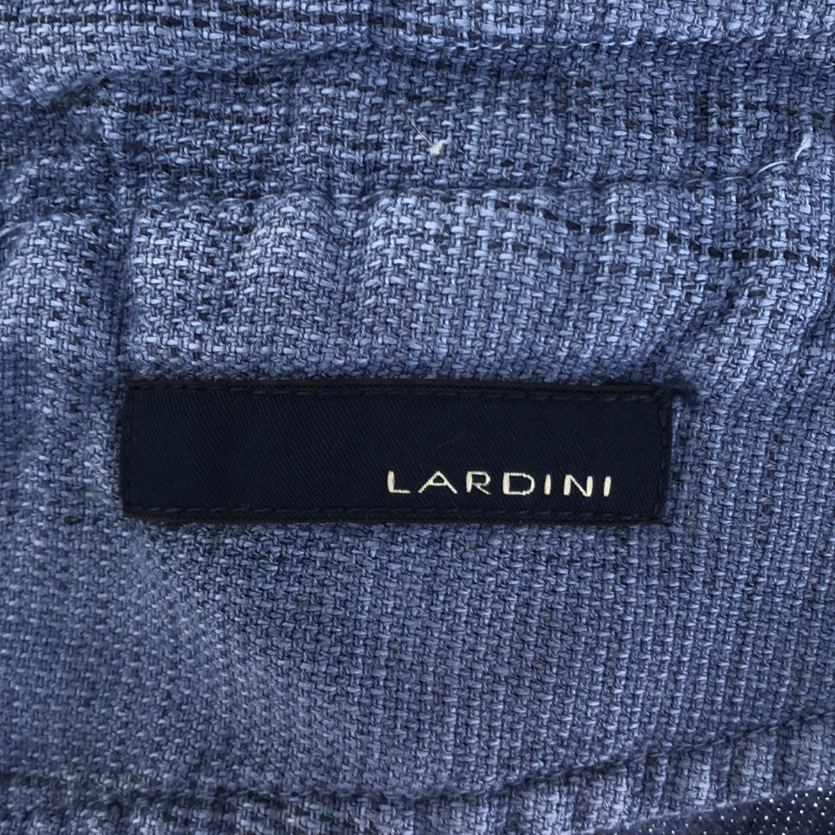 LARDINI / ラルディーニ | リネン コットン チェック柄 ベスト | 46 | メンズ – KLD