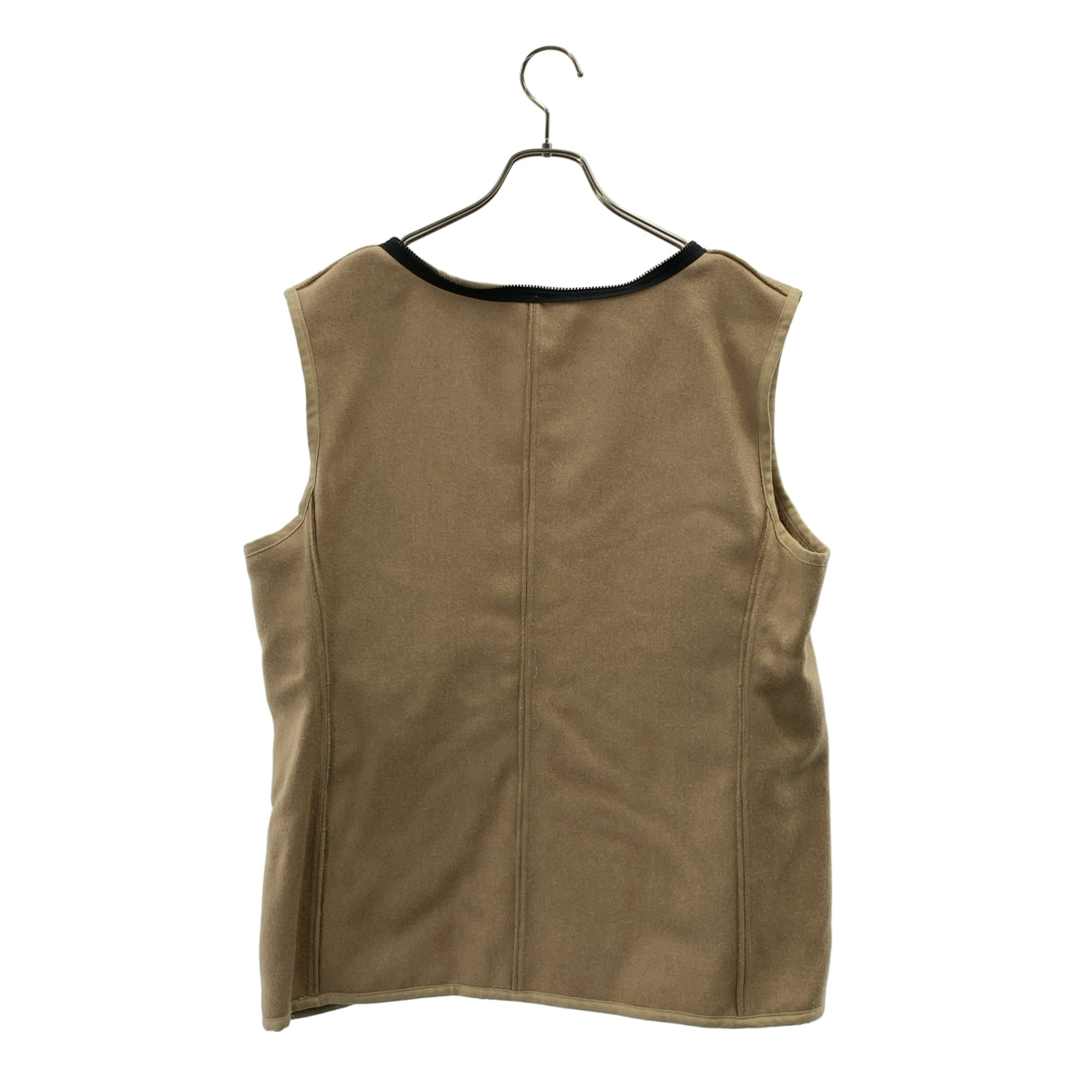 Nahyat / ナヤット | W-011 ウールライナー付き ラムレザー ノーカラージャケット | 2 | メンズ