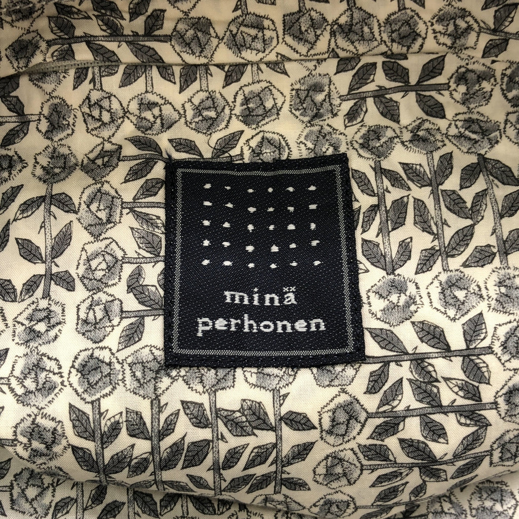 mina perhonen / ミナペルホネン | pallo×tambourine  pizza bag パーロ × タンバリン 刺しゅう ピザ トートバッグ |