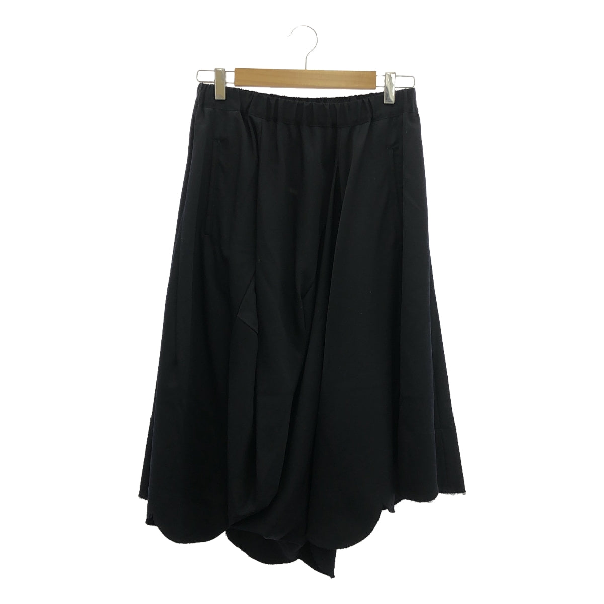 COMME des GARCONS | 2009AW | 3D deformed scallop cut-off drawstring skirt | S | Women's