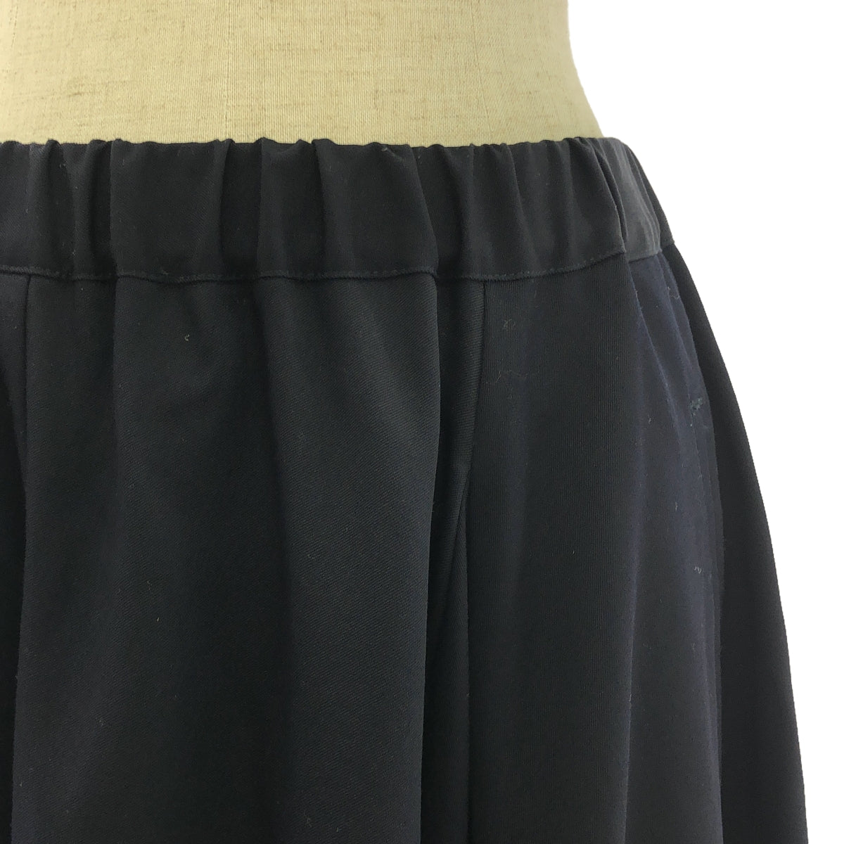 COMME des GARCONS | 2009AW | 3D deformed scallop cut-off drawstring skirt | S | Women's