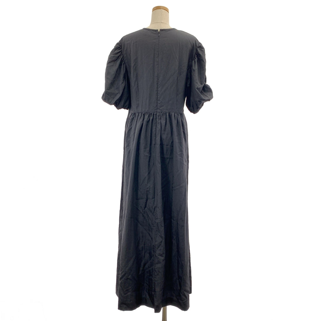 6(ROKU) / 록 | 2024SS | 나일론 볼륨 반소매 원피스 | 38 |