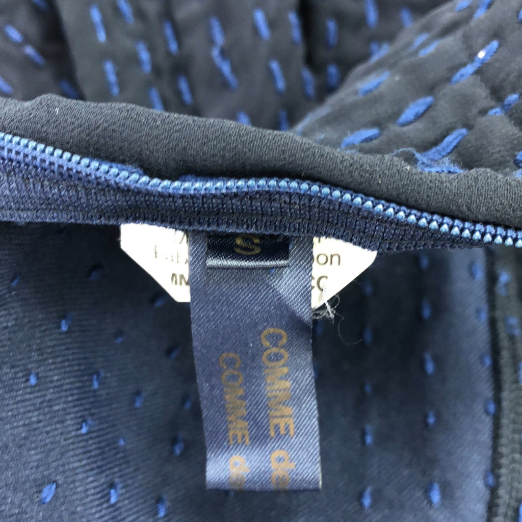 COMME des GARCONS COMME des GARCONS / Comme des Garcons | COMME des GARCONS 2017春夏 |聚酯製品加工 刺子絲帶裝飾 寬鬆連衣裙 | S |海軍|女性的