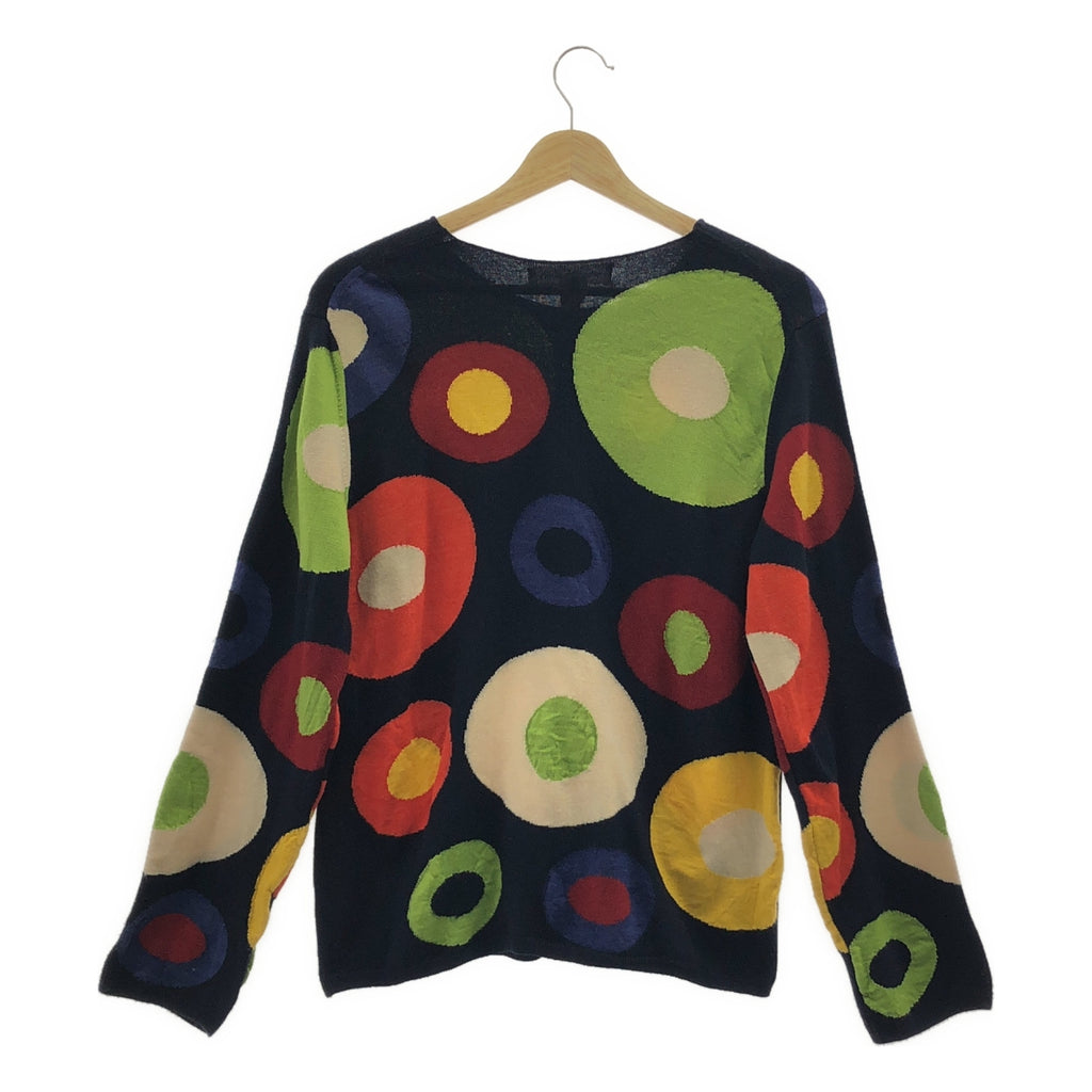 COMME des GARCONS SHIRT / コムデギャルソンシャツ | ウール 総柄 プルオーバー ニット セーター | S |