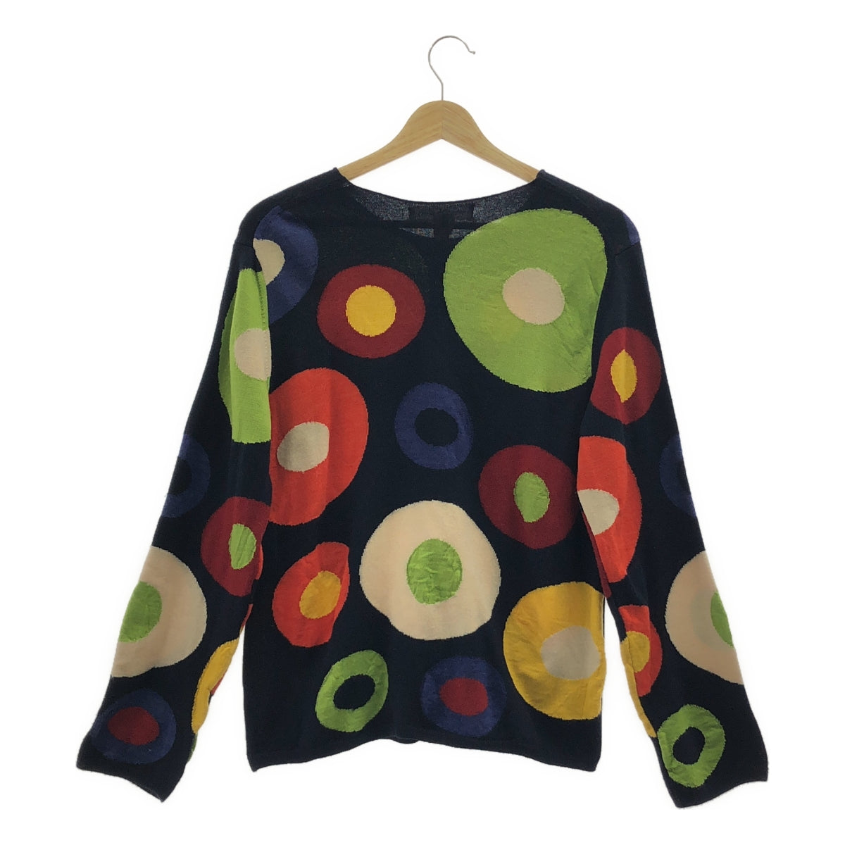 COMME des GARCONS SHIRT / コムデギャルソンシャツ | ウール 総柄 プルオーバー ニット セーター | S |